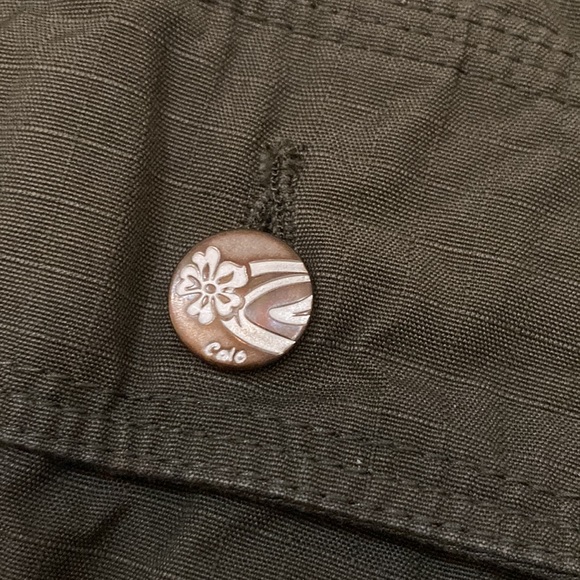 Cato woman military green capris 18w - Picture 7 of 11